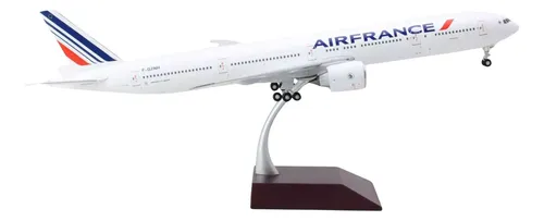 Aviòn Gemini 200, Boeing 777f Air France, Interactivo Blanco/azul