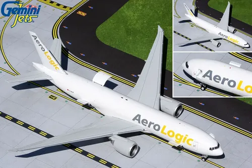 Aviòn Gemini 200 Boeing 777f, Aerologic Interactivo Blanco - Imagen 2