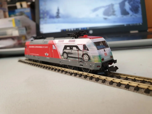 Locomotora Roco Escala N 23321 Br 101 - Imagen 4