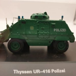 Tanque Thyssen Ur-416 Escala 1/87 Para Modelismo Verde