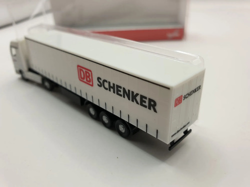 Camión Miniat. Herpa Esc N Mb Actros Lh Sz Maquetas 1/160 Blanco - Imagen 5