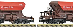 Vagones De Carga Fleischmann Esc N 6660157 Set De 2