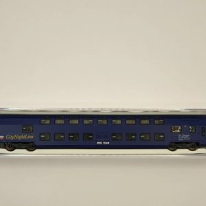 Vagón Pasajeros Hobbytrain, Esc N City Night Line De 2 Pisos