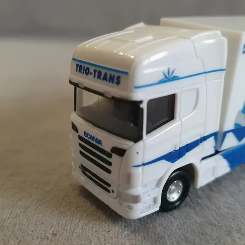 Camión Herpa, Escala N 1/160 , Scania R Sattelzug Blanco/azul - Imagen 4