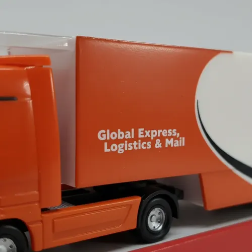 Camión Miniatura, Escala N Herpa, Mb Actros 1/160 Tnt Naranja/blanco - Imagen 7