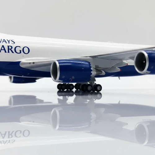 Avión Jc Wings, 400 Boeing 747-8f Bristish Airways World Car Blanco, Azul, Rojo - Imagen 5