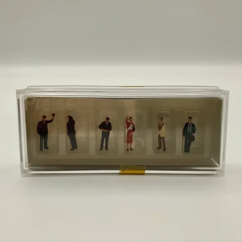 Figuras Maquetas Escala N, Preiser 79061, Perso. Estación - Imagen 4