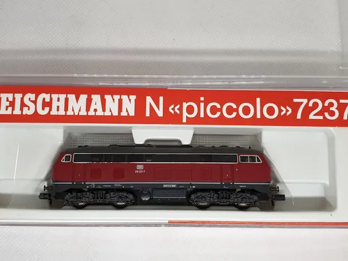 Locomotora Diesel Fleischmann, Esc N 7237 Con Nem 6 Pines