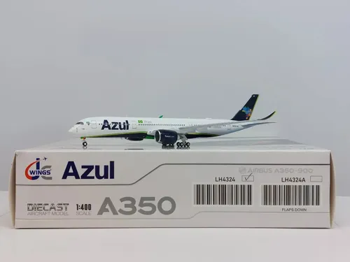 Avión Jc Wings, Escala 400 Airbus A350-900 Azul Blanco/azul - Imagen 2