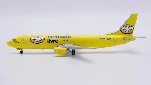 Avión Jc Wings,esc 400, Boeing 737-400sf Mercado Livre Amarillo - Imagen 3