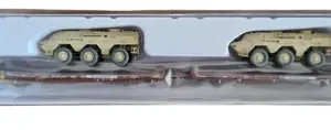 Set 2 Vagones Hobbytrain, Escala N H23786 Transp. Blindados