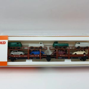 Vagón Carga Arnold 4990, Escala N, Transp. 8 Vehículos