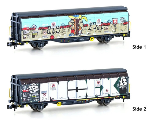 Vagón De Carga Hobbytrain, Escala N H24663 - Imagen 2