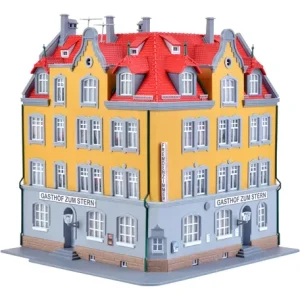 Casa Esquina Con Iluminaciòn Kibri, Escala H0 38350