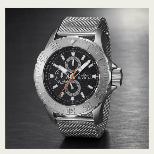 Reloj Invicta Vintage 48010 49,5mm Plateado Negro