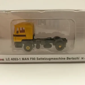 Camión Miniatura Minis Lc 4053-1 Man F90, Esc N Amarillo