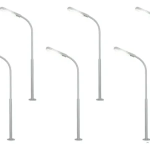 Set De 6 Postes De Luz Led Viessmann Escala H0 60906