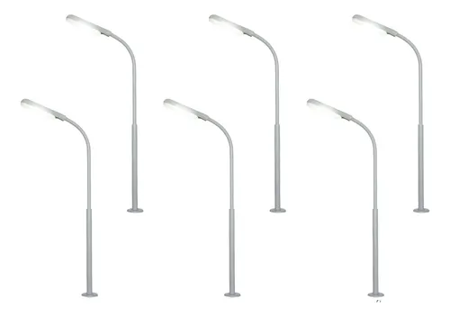 Set De 6 Postes De Luz Led Viessmann Escala H0 60906