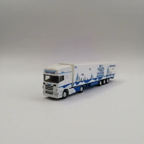 Camión Herpa, Escala N 1/160 , Scania R Sattelzug Blanco/azul
