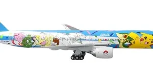 Aviòn Jcwings, Escala 200 Boeing 777-300 Ana Pokèmon Multicolor