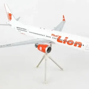 Aviòn Gemini 200 Boeing 737 Max 9 Thai Lion Air Blanco Naranja