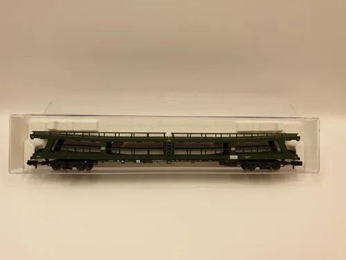 Vagón Carga Fleischmann 864703, Esc N, Transporte Autos