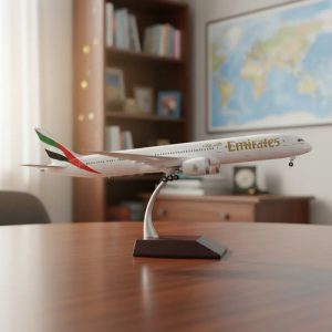 Aviòn Gemini 200, Boeing 787-10 Emirates Blanco Dorado Rojo