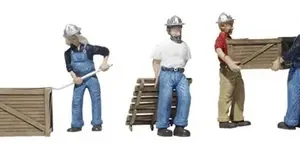 Figuras Para Maquetas Escala H0 Trabajadores A1823 Woodland