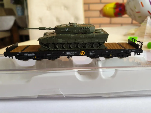 Vagón De Carga Fleischmann, Esc N 845503 Transp. Militar - Imagen 3