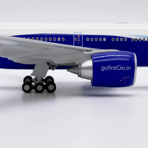 Avión Jc Wings, Esc 400, Boeing 777-300er Indigo Blancp Azul Celeste - Imagen 10