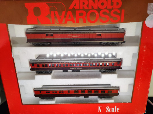 Set De 3 Vagones Escala N Arnold Rivarossi 0534 - Imagen 2