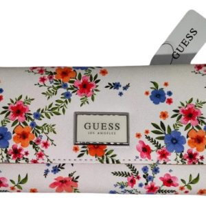 Billetera Guess Original, Meadows Floral Blanco Floreado