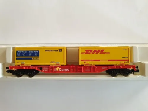 Vagón De Carga Fleischmann, Esc N 868250 K, Trans Containers - Imagen 5