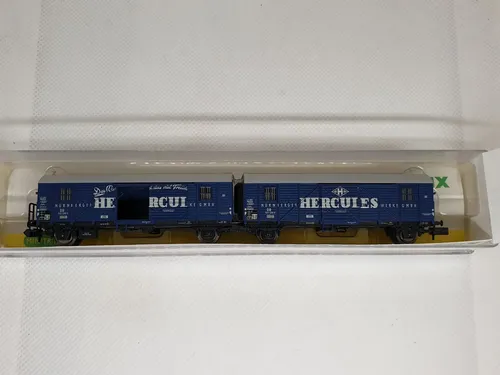 Vagónes Carga Trix 15059, Esc N, Set De 2, Puertas Movibles - Imagen 2