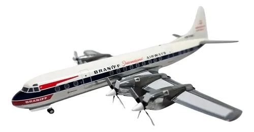 Aviòn Gemini 200 Lockheed L-188 Braniff