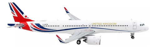 Aviòn Gemini Macs, Esc. 400 Airbus A321neo, Royal Air Force Blanco Rojo