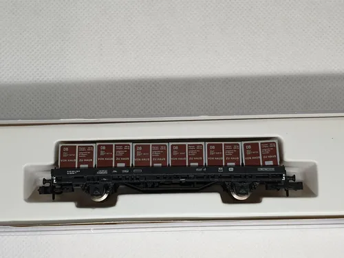 Vagón De Carga Hobbytrain, Esc N H23810 Transp Pallets - Imagen 3
