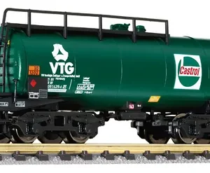 Vagón De Carga Liliput, Esc. N L265972 Cisterna Castrol Vtg