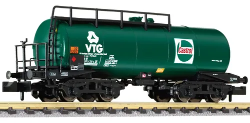 Vagón De Carga Liliput, Esc. N L265972 Cisterna Castrol Vtg