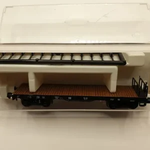 Vagón Carga Fleischmann, Esc N 8286 K Cama Baja