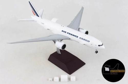 Aviòn Gemini 200, Boeing 777f Air France, Interactivo Blanco/azul - Imagen 6