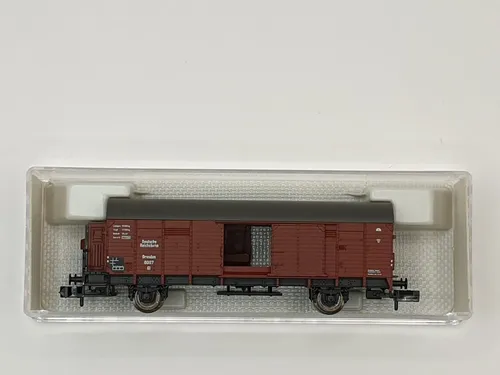 Vagón Carga Fleischmann, Esc N, Puertas Lat, Móviles 8309 K