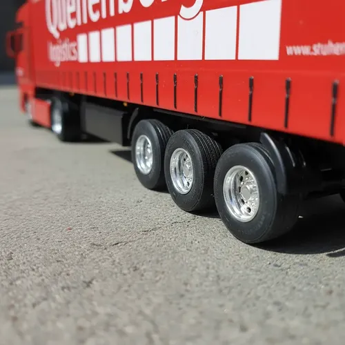 Camión Miniat, Esca N Herpa, Man Tgx Xxl Sz Maquetas 1/160 Rojo - Imagen 6