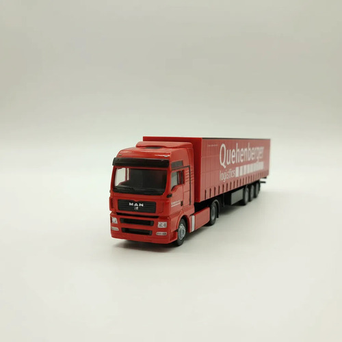 Camión Miniat, Esca N Herpa, Man Tgx Xxl Sz Maquetas 1/160 Rojo - Imagen 4