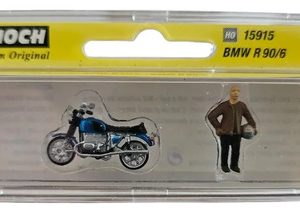 Figuras Noch, Escala H0 15915 Moto Y Motociclista