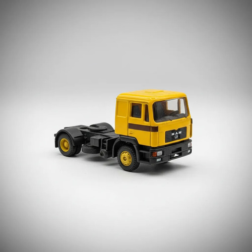 Camión Miniatura Minis Lc 4053-1 Man F90, Esc N Amarillo - Imagen 5