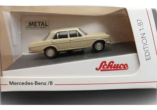 Auto Miniatura Schuco, Esc H0 Mercedes Benz/8 Beige