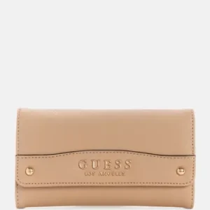 Billetera Guess Original, Avon Park Caramel Beige Liso