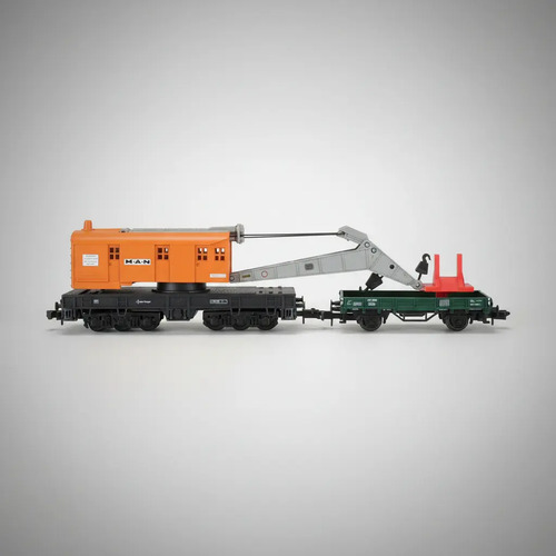 Vagón Grua Con Carro De Apoyo Arnold, Esc N 4650