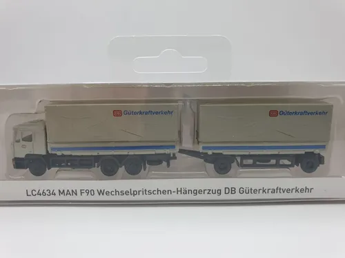Camión Minis, Es N Lc4634 Man F90, Especial Para Maquetas N